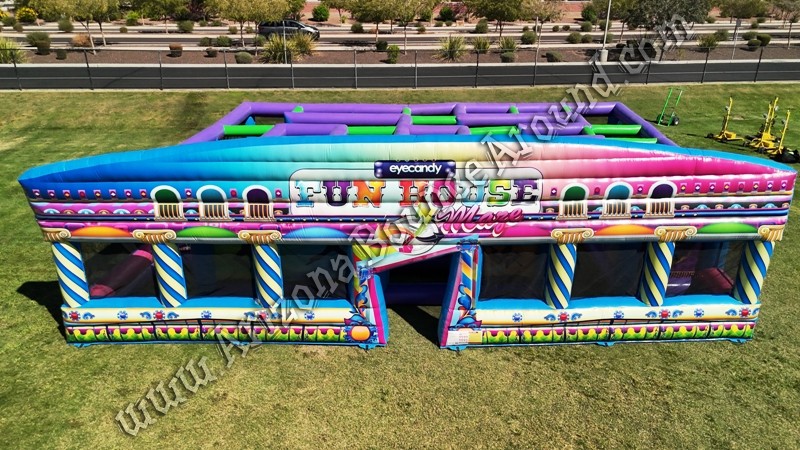 Inflatable Funhouse Maze Rental Phoenix Arizona